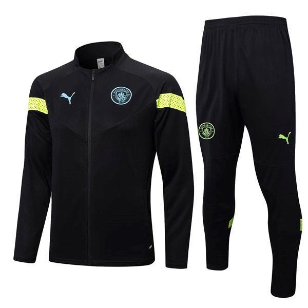 Chandal Manchester City 2022 2023 Negro Amarillo